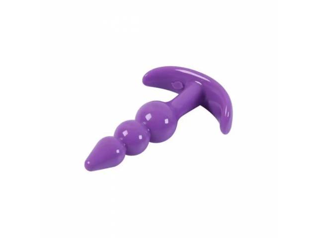 Mini Estaca Anal Dilatador Base Ancla YS-BE011 Violeta Adultos
