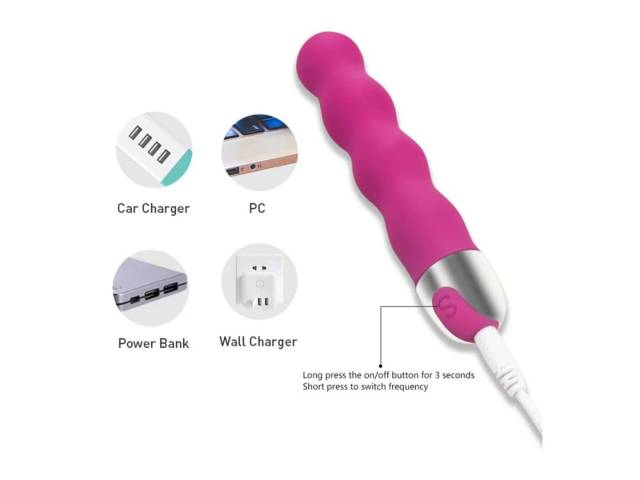 Mini Vibrador Balita Recargable L YS-BE036 Violeta Adultos