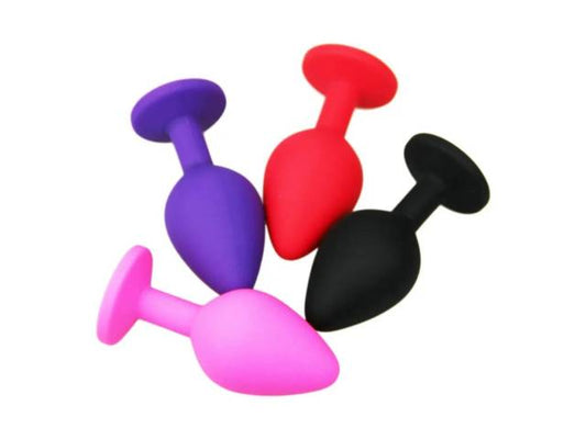 Plug Anal Chico Joya Silicona Negro YS-BE220-3 Adultos