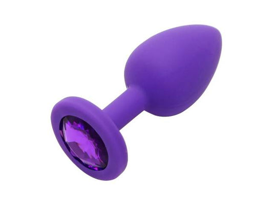 Plug Anal Chico Joya Silicona Violeta YS-BE220-2 Adultos