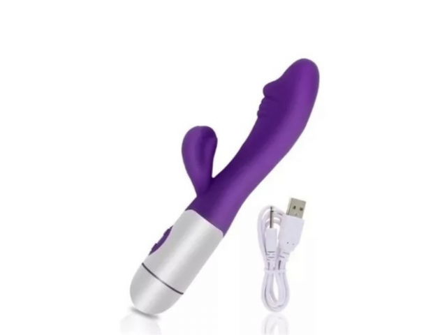 Vibrador Estimulador USB YS-BE078 Violeta Adultos