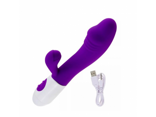 Vibrador Estimulador USB YS-BE078 Violeta Adultos