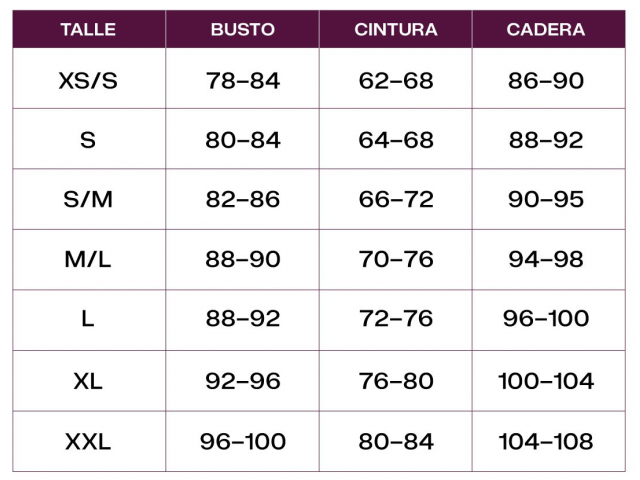 Fantasía Mucama XS/S Adultos Rojo