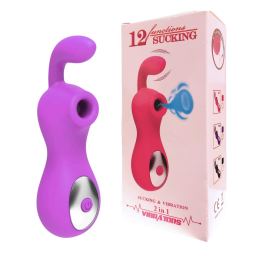 Succionador de Clitoris Compacto Docoo Multispeed Violeta   YS-BE064  Adulto