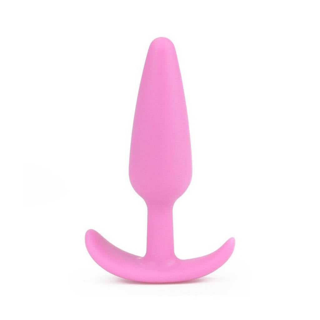 Plug Anal Dilatador Base Ancla Flexible YS-BE012 Rosado Adultos
