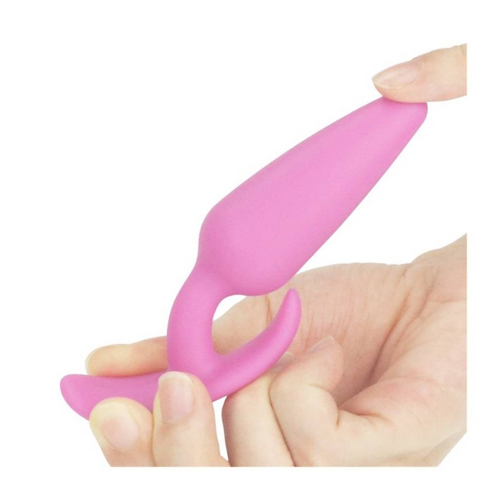 Plug Anal Dilatador Base Ancla Flexible YS-BE012 Rosado Adultos