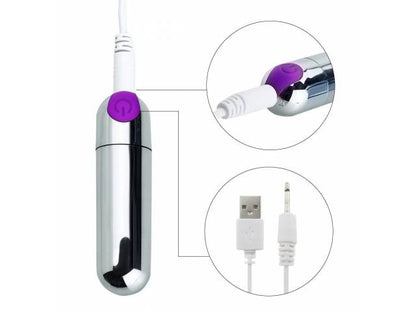 Balita Vibradora Recargable USB Multispeed YS-BE020   Adultos