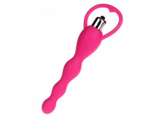 Vara Vibradora Anal Plug Silicona YS-BE239   Negro  Adultos