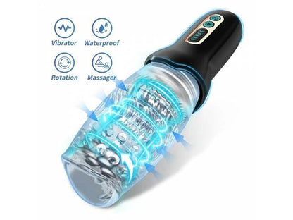 Warrior Automatic Masturbador Masculino Vibrador Rotador YS-BE170 Adultos