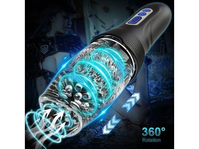 Warrior Automatic Masturbador Masculino Vibrador Rotador YS-BE170 Adultos