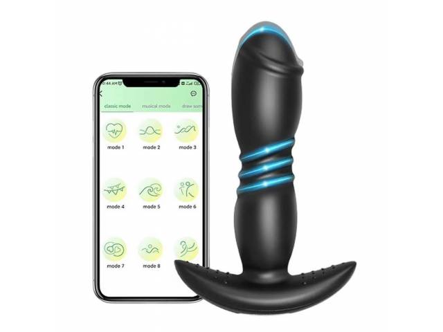 Estimulacion Anal Punto Prostatico Vibrador App A Distancia YS-BE102   Adultos