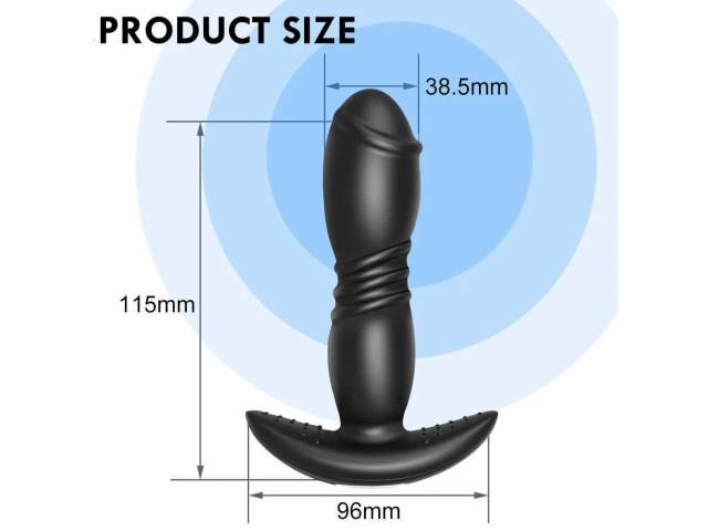 Estimulacion Anal Punto Prostatico Vibrador App A Distancia YS-BE102   Adultos