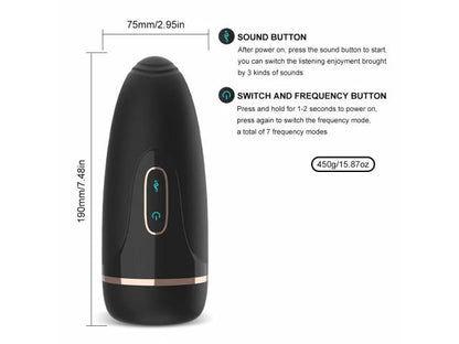 Mastubador Masculino Vibrador Smart Vagina YS-BE178 Adultos