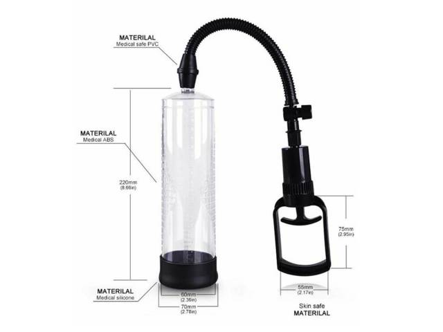 Bomba de Vac�o Men Powerup YS-BE124   Adultos