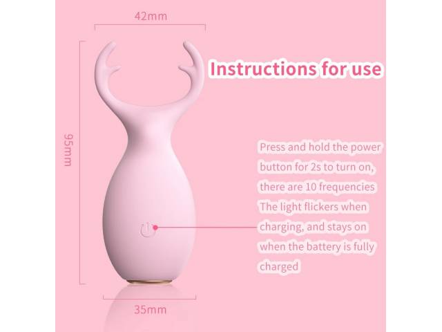 Reno Vibrador Balita Silicona Discreto YS-BE246   Adultos