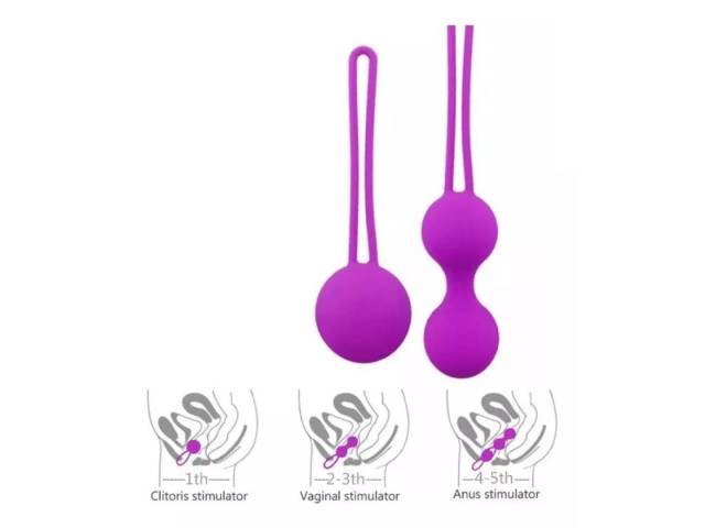 Kit Bolas Vaginales Ejercicio Kegel Suelo Pelvico YS-BE185   Adultos