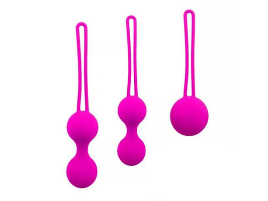 Kit Bolas Vaginales Ejercicio Kegel Suelo Pelvico YS-BE185   Adultos