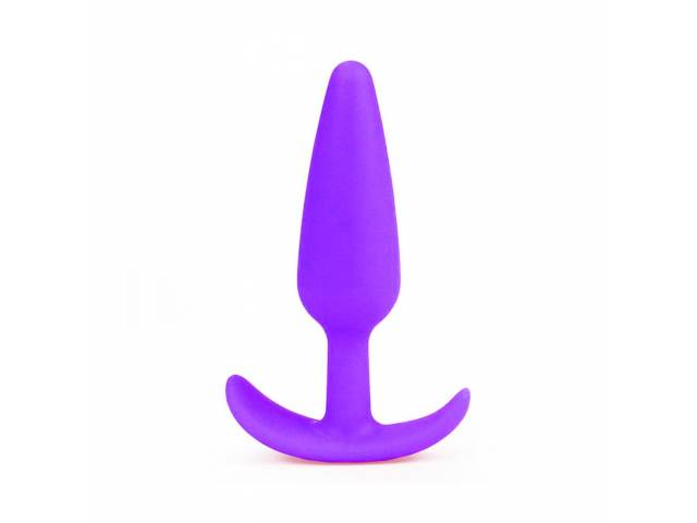 Plug Anal Dilatador Base Ancla Flexible YS-BE012   Violeta  Adultos