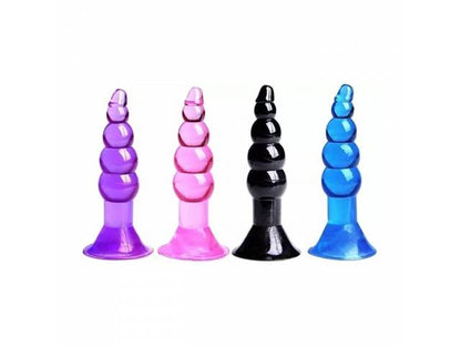 Plug Anal con Ventosa Butt XXX YS-BE013   Violeta  Adultos