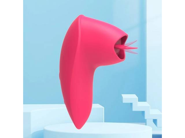 Vibrador Lengua Sexo Oral Recargable YS-BE112   Violeta  Adultos