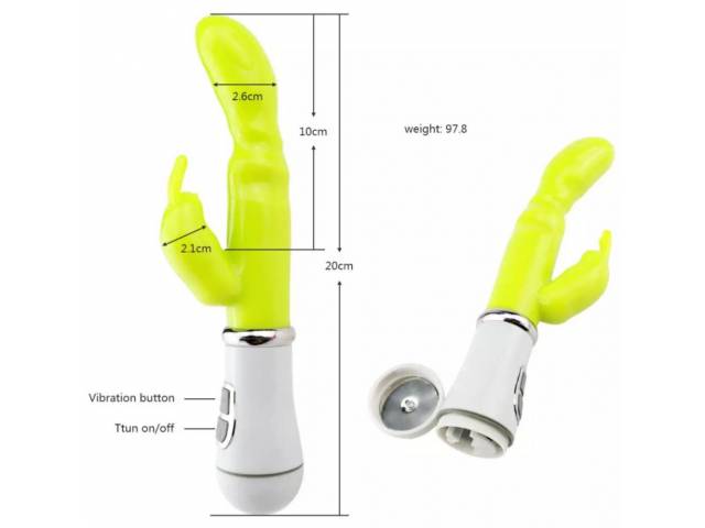 Estimulador de Clítoris y Punto G YS-BE076   Violeta  Adultos