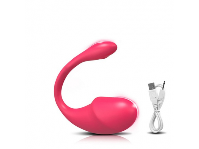 Huevo Vibrador Estimulador con APP   Fucsia  YS-BE120  Adulto