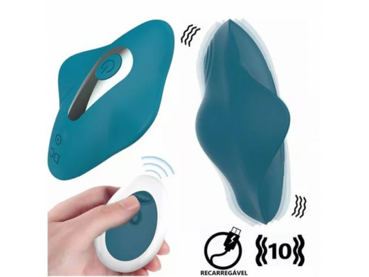 Huevo Vibrador Docoo con Control YS-BE052   Azul Adultos