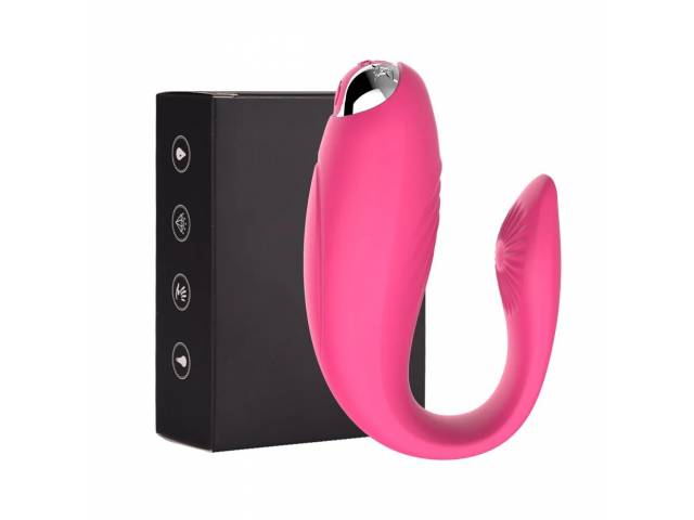 Vibrador Parejas Estimula Clítoris y Punto G  YS-BE117   Fucsia  Adultos