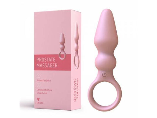 Masajeador Anal Recargable YS-BE101   Rosado  Adultos