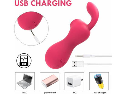 Succionador de Clítoris Vibrador   Violeta  YS-BE110 Adulto