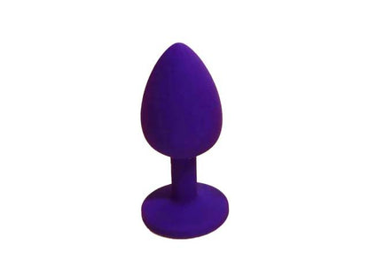 Plug Anal Mediano Joya Silicona   Violeta  YS-BE221 Adulto