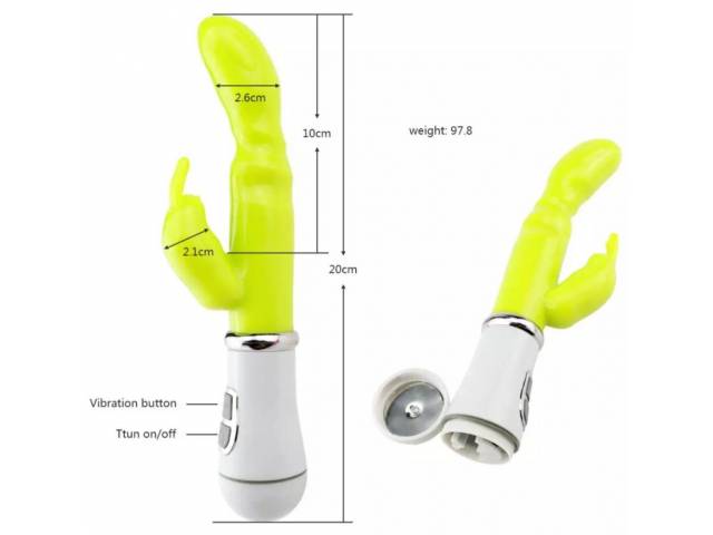 Estimulador de Clítoris y Punto G YS-BE076   Rosado  Adultos