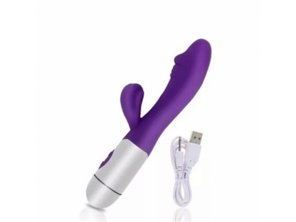 Vibrador Estimulador USB YS-BE078   Violeta   Adultos
