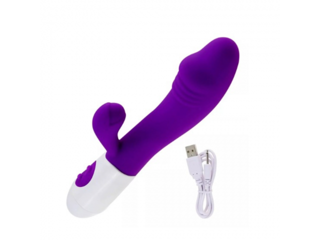 Vibrador Estimulador USB YS-BE078   Violeta   Adultos