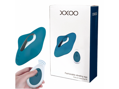 Huevo Vibrador Docoo con Control YS-BE052   Azul Adultos