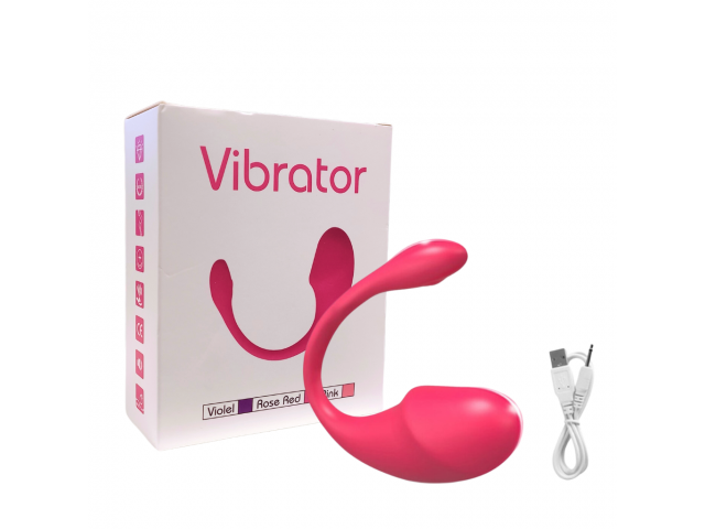 Huevo Vibrador Estimulador con APP   Fucsia  YS-BE120  Adulto
