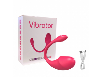 Huevo Vibrador Estimulador con APP   Fucsia  YS-BE120  Adulto