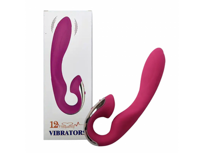 Vibrador Curvo Silicona Estimulador Punto G YS-BE116   Adultos