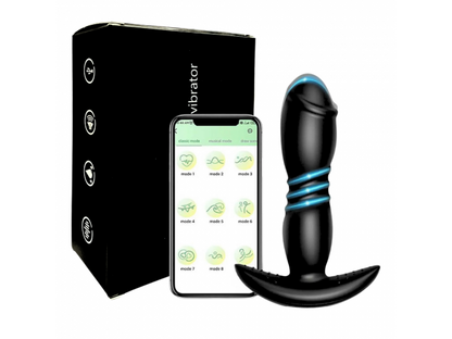 Estimulacion Anal Punto Prostatico Vibrador App A Distancia YS-BE102   Adultos
