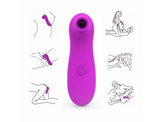 Succionador de Clitoris Compacto Docoo Multispeed Violeta   Adulto